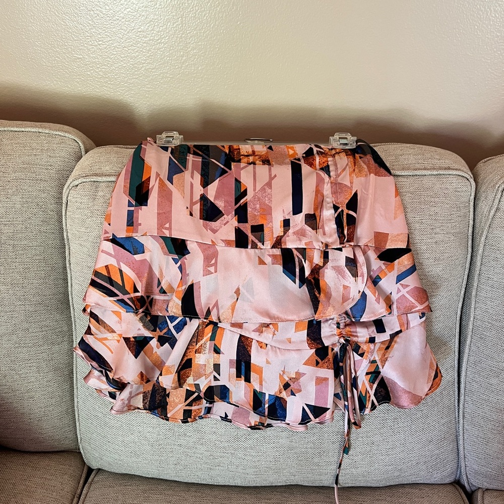 fabrik silk skirt